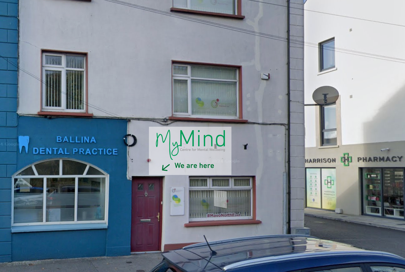 MyMind Local Ballina exterior
