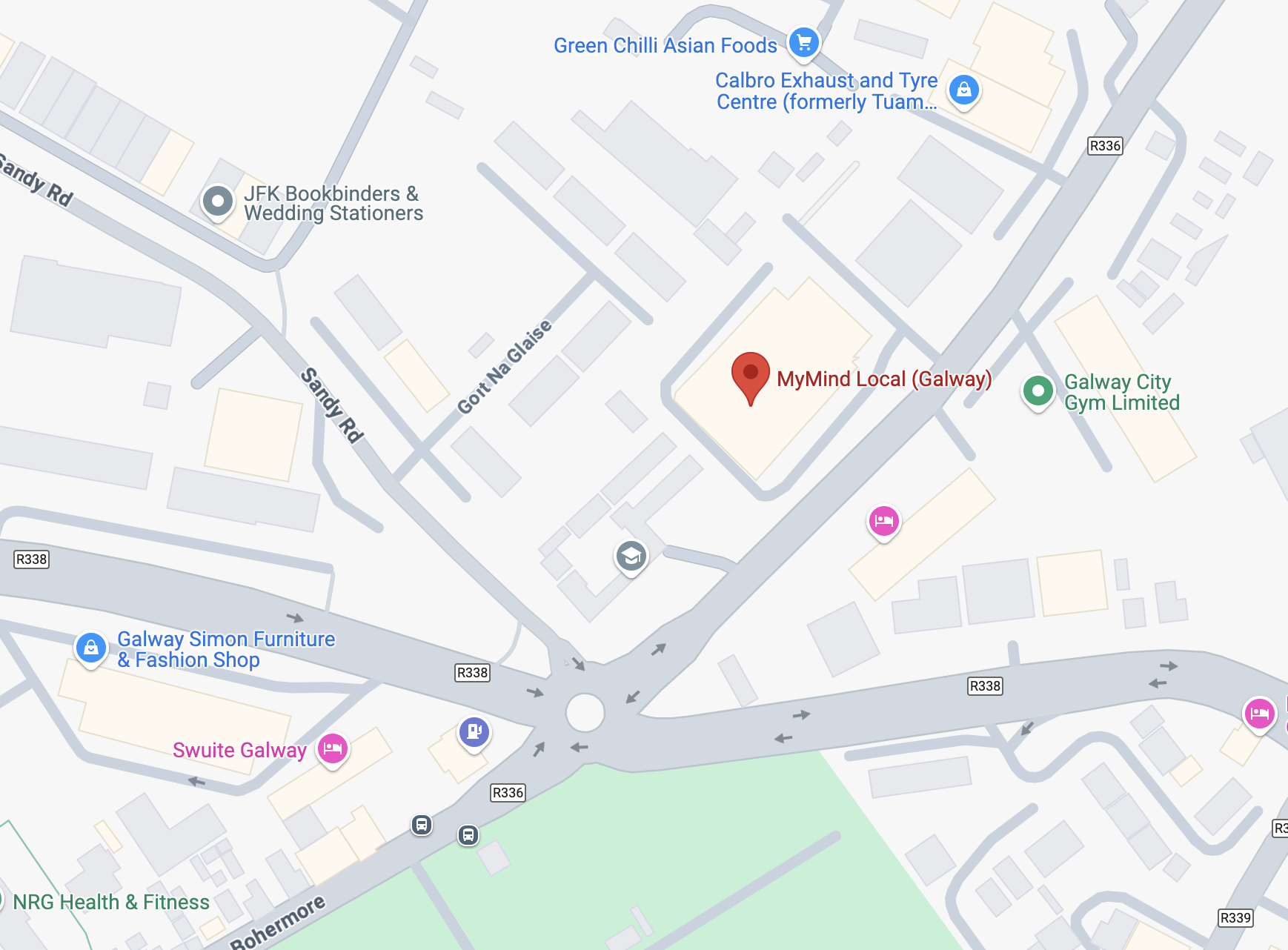 Map of MyMind Local Galway